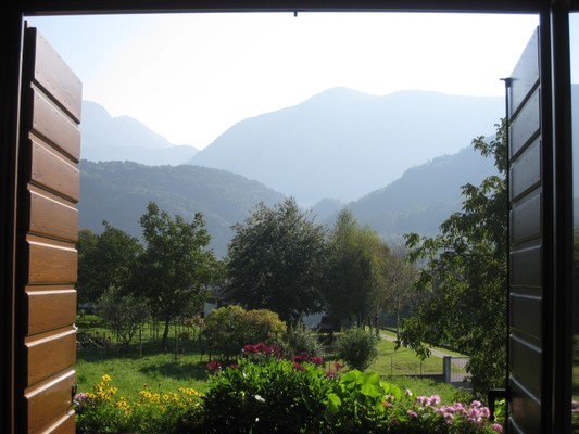 Aussicht vom Betrieb