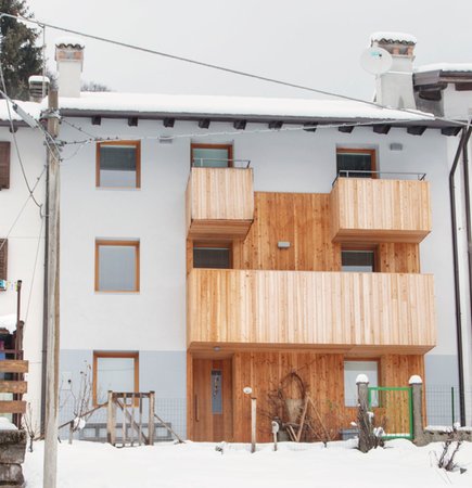 Photo exteriors in winter La Marmote