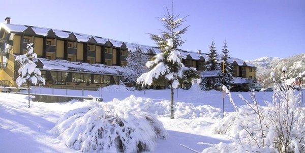 Foto invernale di presentazione Hotel Antares