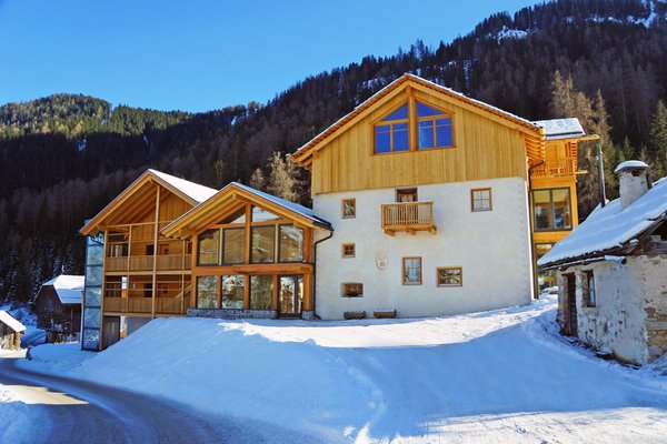 Foto invernale di presentazione Chalet Mornà
