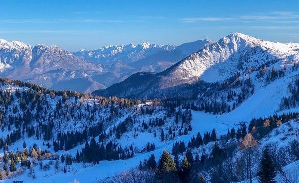 Panoramic view Ravascletto (Zoncolan)