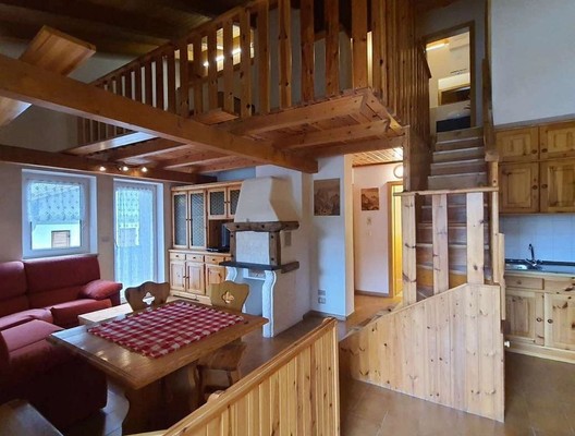 The living area Apartments Casa Penia