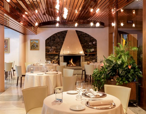 The restaurant Albosaggia (Sondrio - Valmalenco) La Moia