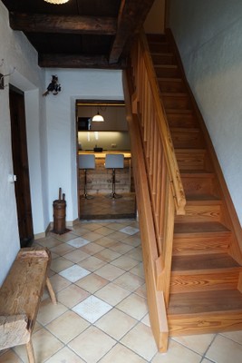 The entrance