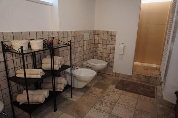 Foto del bagno Appartamenti Klösterle