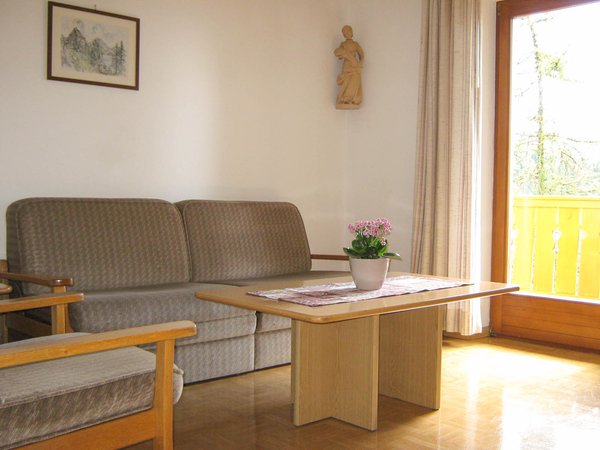 The living area Apartments Bergwald Mille Fiori