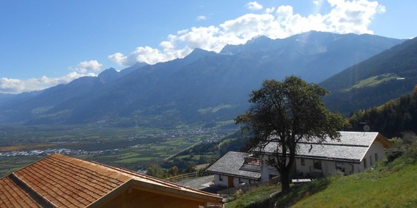 Aussicht vom Betrieb