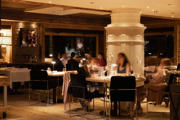 The restaurant Cortina d'Ampezzo Rosapetra SPA Resort