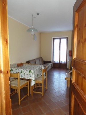La zona giorno Appartamenti Chalet Meridiana
