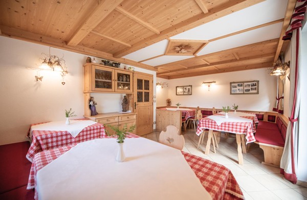 The restaurant Anterselva / Antholz Dorfmüllerhof