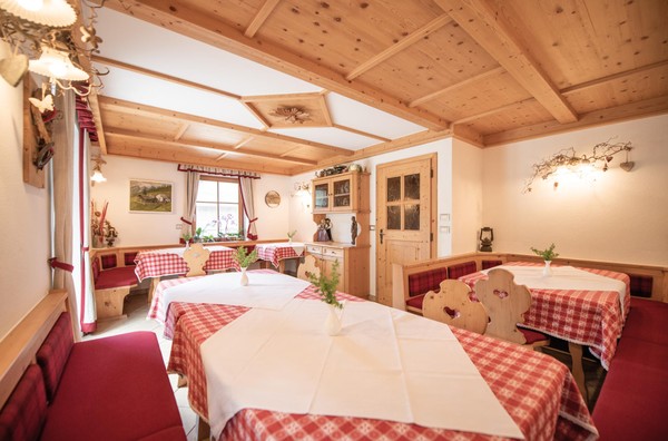 The restaurant Anterselva / Antholz Dorfmüllerhof