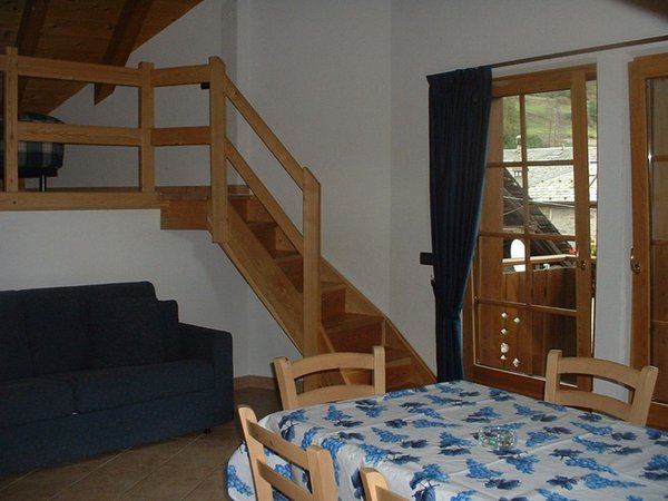 Der Wohnraum Casa Sablonera - Ferienwohnungen