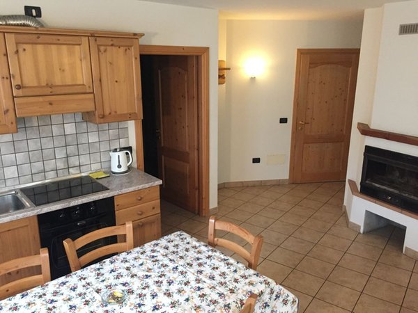 La zona giorno Appartamenti Casa Sablonera