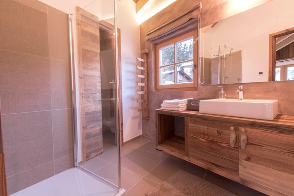Foto vom Bad Ferienwohnung Chalet La Para
