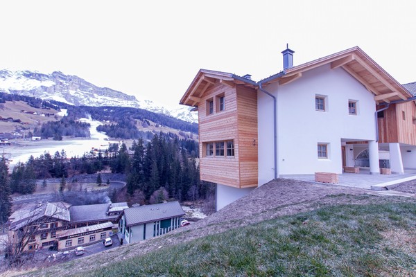 Foto Außenansicht Ferienwohnung Chalet La Para