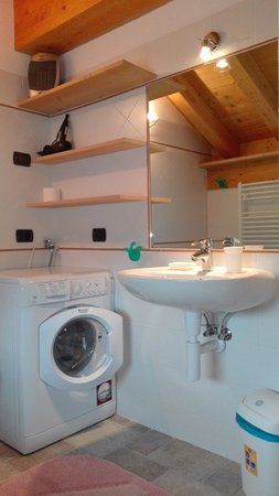 Foto del bagno Appartamenti Chalet Volpi