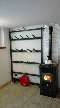 La skiroom Appartamenti Chalet Volpi