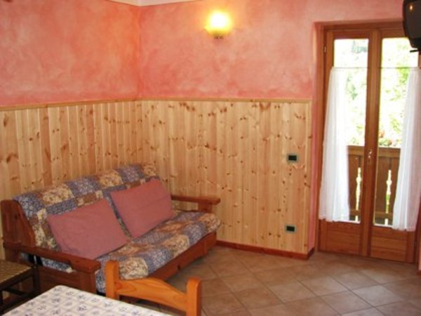 La zona giorno Fior di Roccia - Residence
