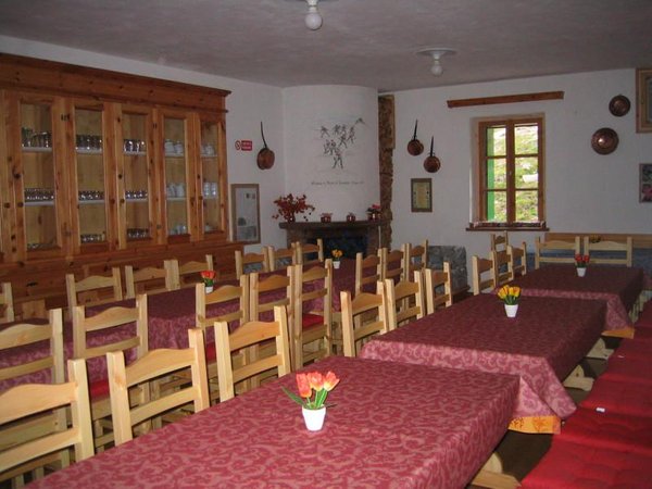 Il ristorante Livigno Passo di Cassana