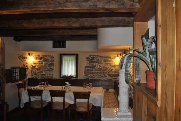 The restaurant Chiesa in Valmalenco Il Vassallo