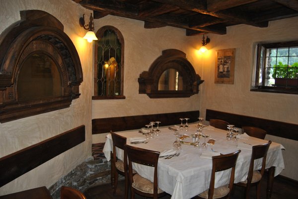 The restaurant Chiesa in Valmalenco Il Vassallo