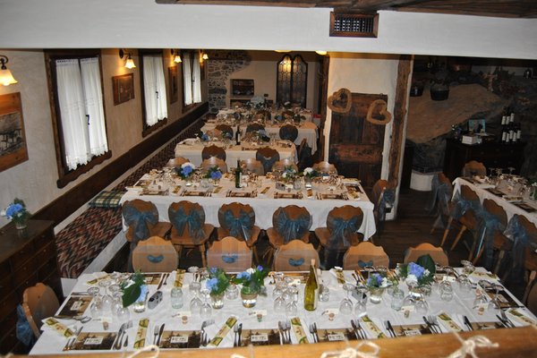 The restaurant Chiesa in Valmalenco Il Vassallo