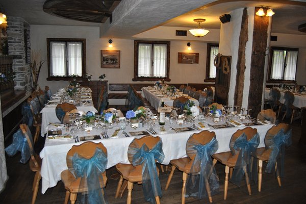 The restaurant Chiesa in Valmalenco Il Vassallo