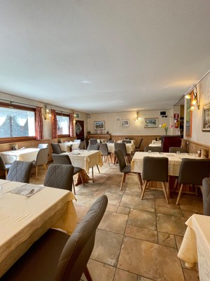 Il ristorante Chiesa in Valmalenco Gembro