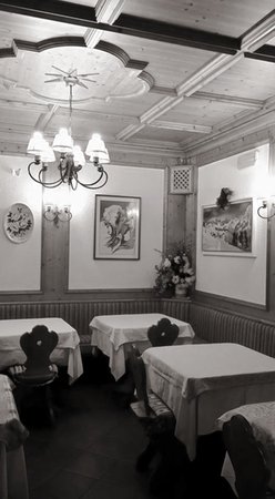 Il ristorante Falcade Ombrettola