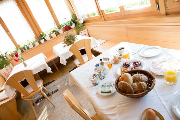 La colazione B&B + Appartamenti in agriturismo Haus Engethal