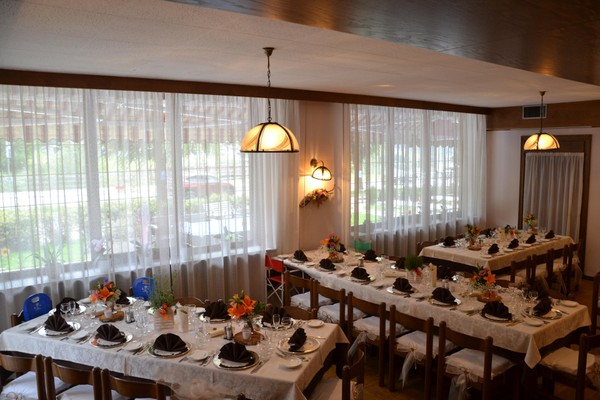 The restaurant Mezzano (Primiero) Salgetti