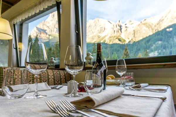 The restaurant San Martino di Castrozza Colfosco