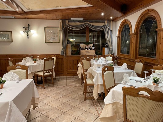 The restaurant San Martino di Castrozza Villa Aurora
