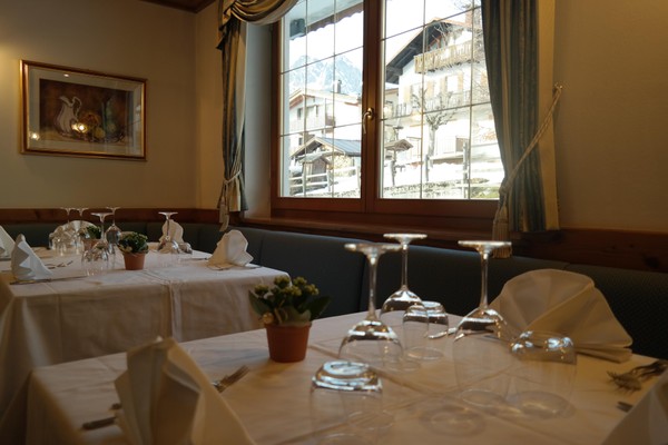 The restaurant San Martino di Castrozza Villa Aurora