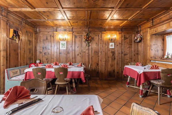 The restaurant Val Canali (Primiero) La Ritonda
