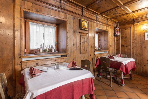 The restaurant Val Canali (Primiero) La Ritonda