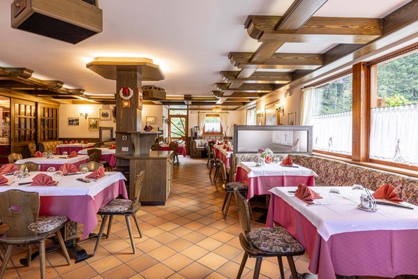 The restaurant Val Canali (Primiero) La Ritonda