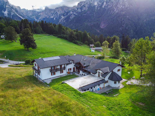 La posizione Hotel + Residence Locanda Val Canali Val Canali (Primiero)