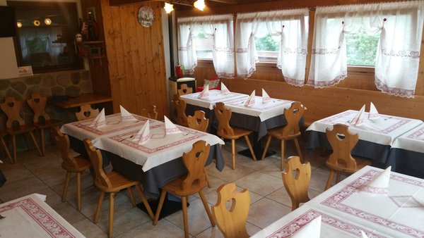 Il ristorante Valle del Vanoi Rosy