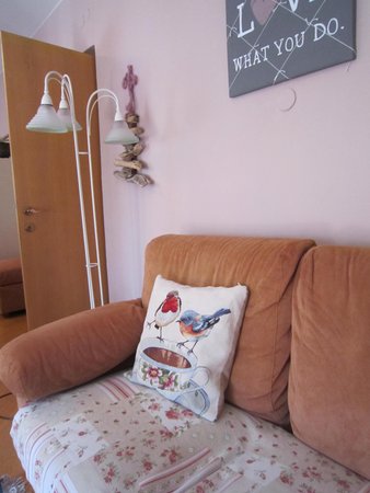 La zona giorno Casa Caterina - Appartamento 3 genziane