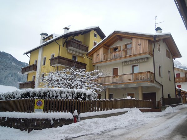 Foto invernale di presentazione Appartamenti Valeria Marcon