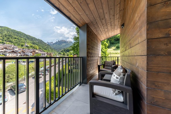 Photo of the balcony Apartments Caminetto Primiero
