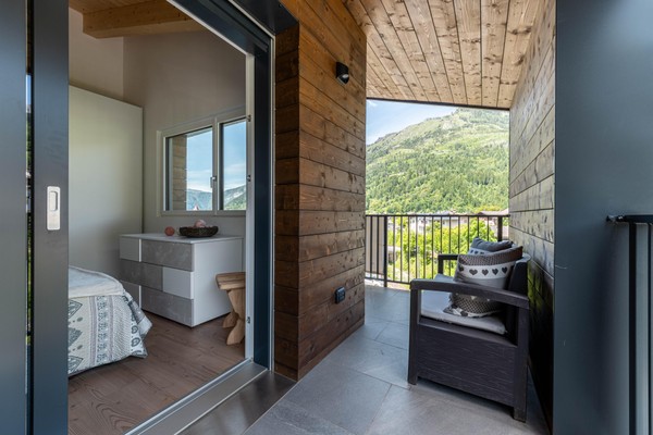 Photo of the balcony Apartments Caminetto Primiero