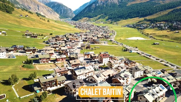 La posizione Appartamenti Chalet Baitin Livigno