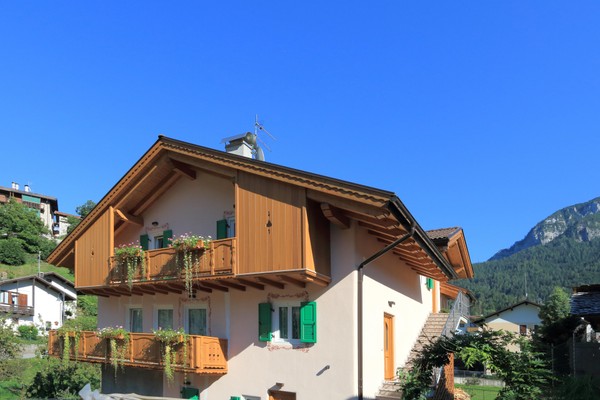 Foto Außenansicht Ferienwohnungen Casa Bellavista