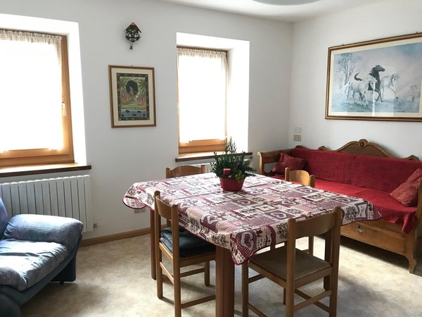 La zona giorno Appartamento Stefani Gabriella