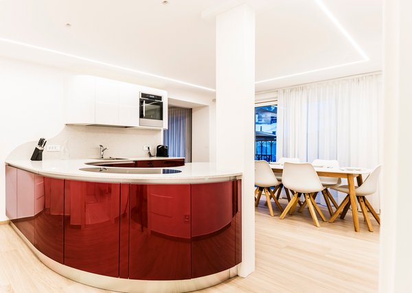 La zona giorno Villa Venezia - Appartamenti 3 soli