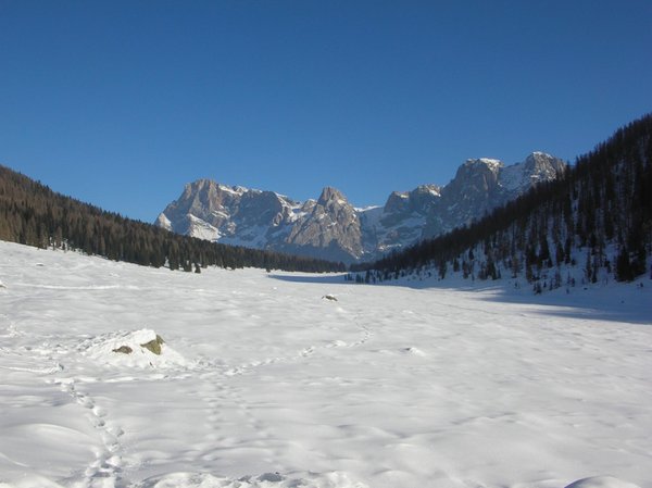 Foto invernale di presentazione Consorzio turistico Vanoi