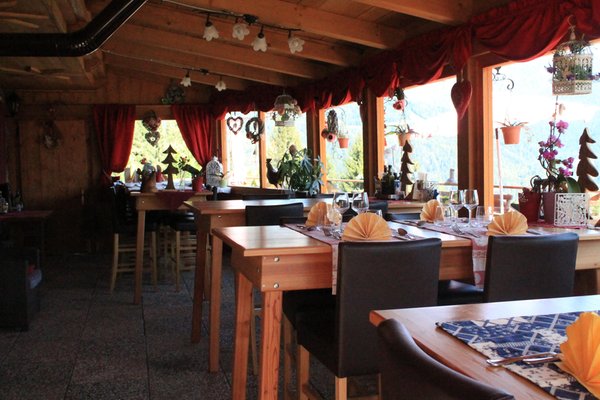 The restaurant Transacqua (Primiero) Zeni Tiroler Hof