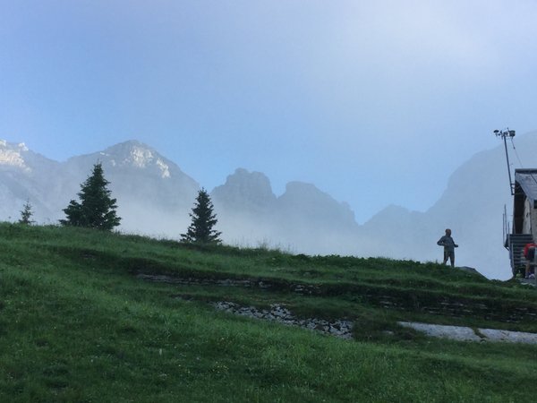 Vista dalla struttura